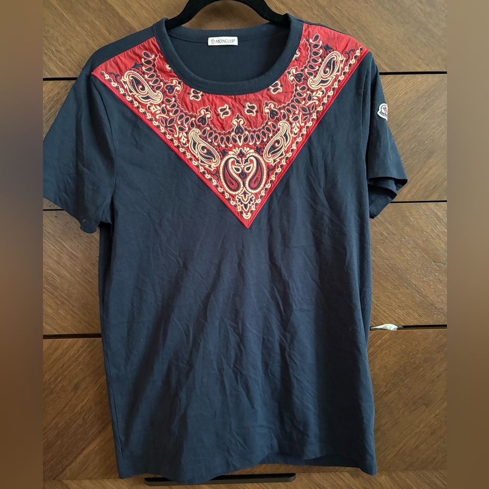 Men’s Moncler Maglia Bandana Tshirt